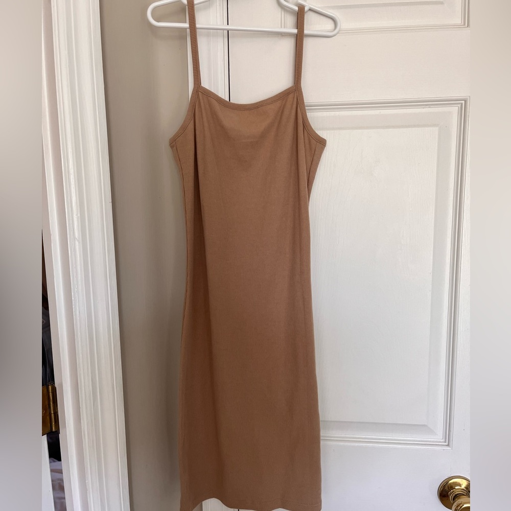 cotton on ribbed dress